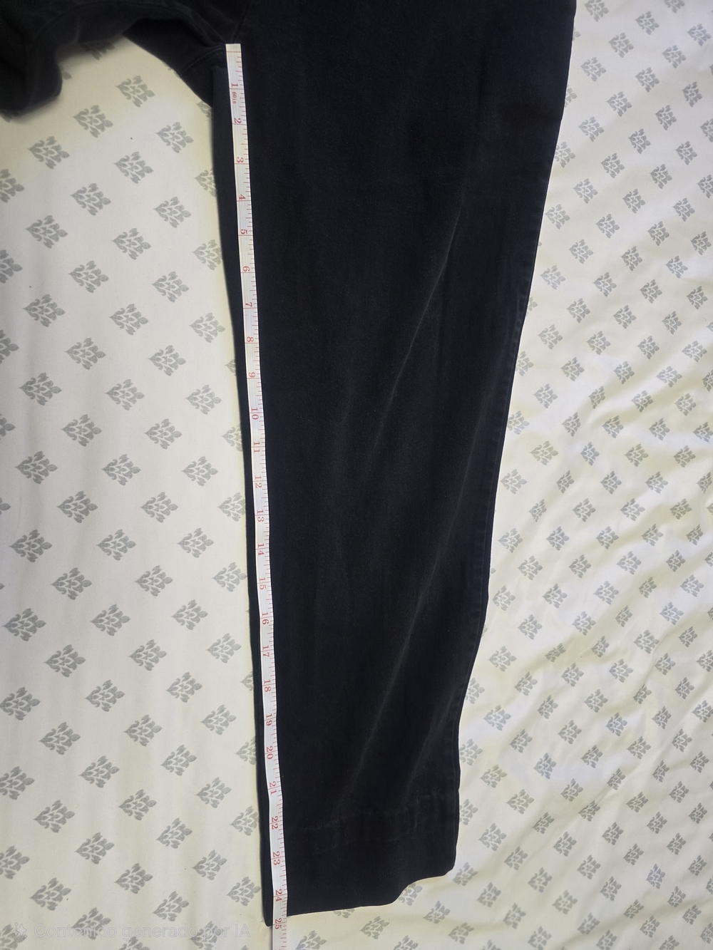 Women's Black Stretch Pants XL No Brand - Picture 8 of 8
